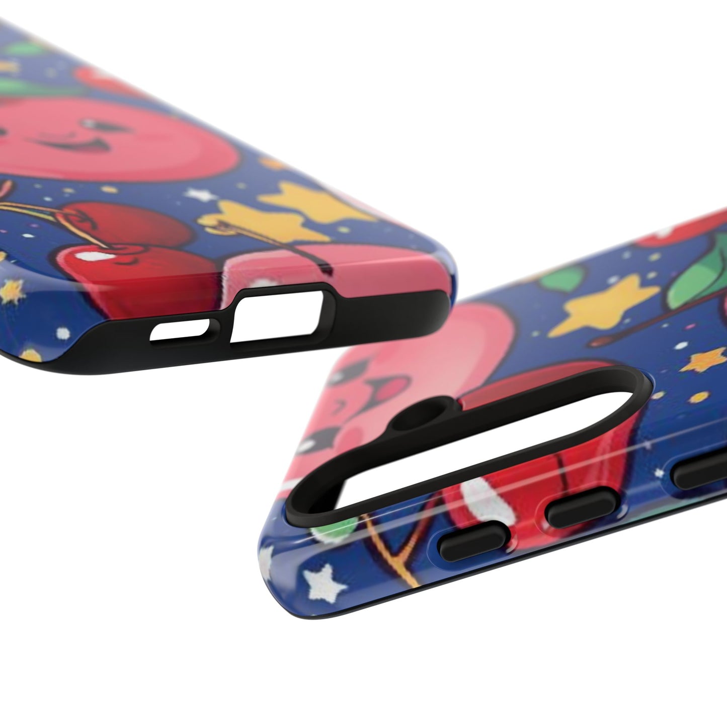 "Cute Cherry In The Sky" Phone Case, Tough Cases - iPhone, Samsung Galaxy, and Google Pixel