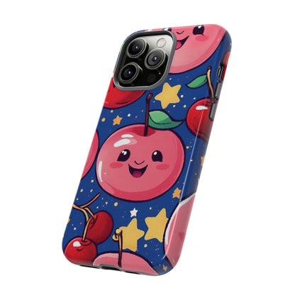 "Cute Cherry In The Sky" Phone Case, Tough Cases - iPhone, Samsung Galaxy, and Google Pixel