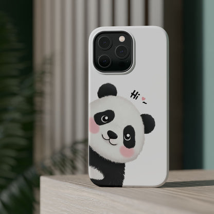 "Cute Panda" Magnetic Phone Cases for iPhones