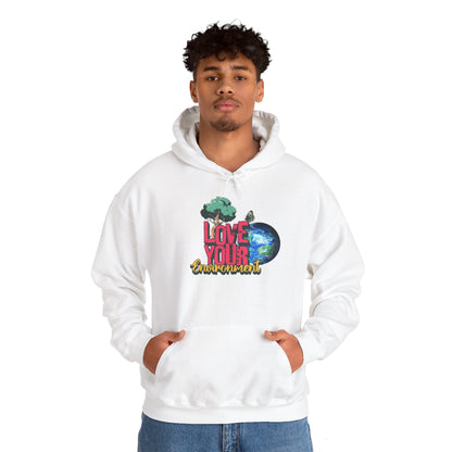 Eco-Friendly Love Your Environment Hoodie