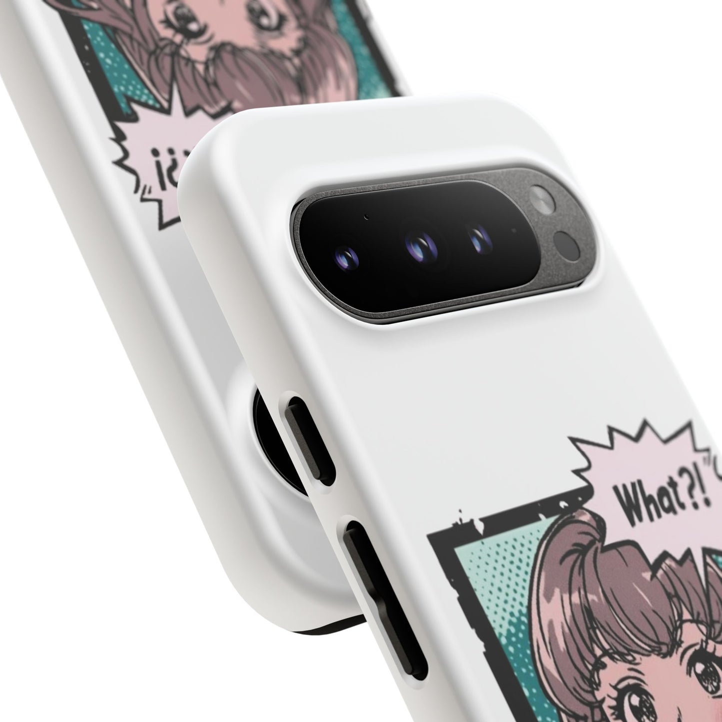 "What?!" Anime Phone Caes - Durable, Tough Cases - iPhone, Samsung Galaxy, and Google Pixel