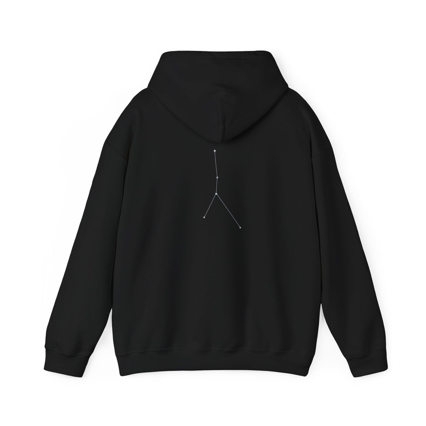 "Cancer" Zodiac Hoodie With The Sign's Stars On The Back