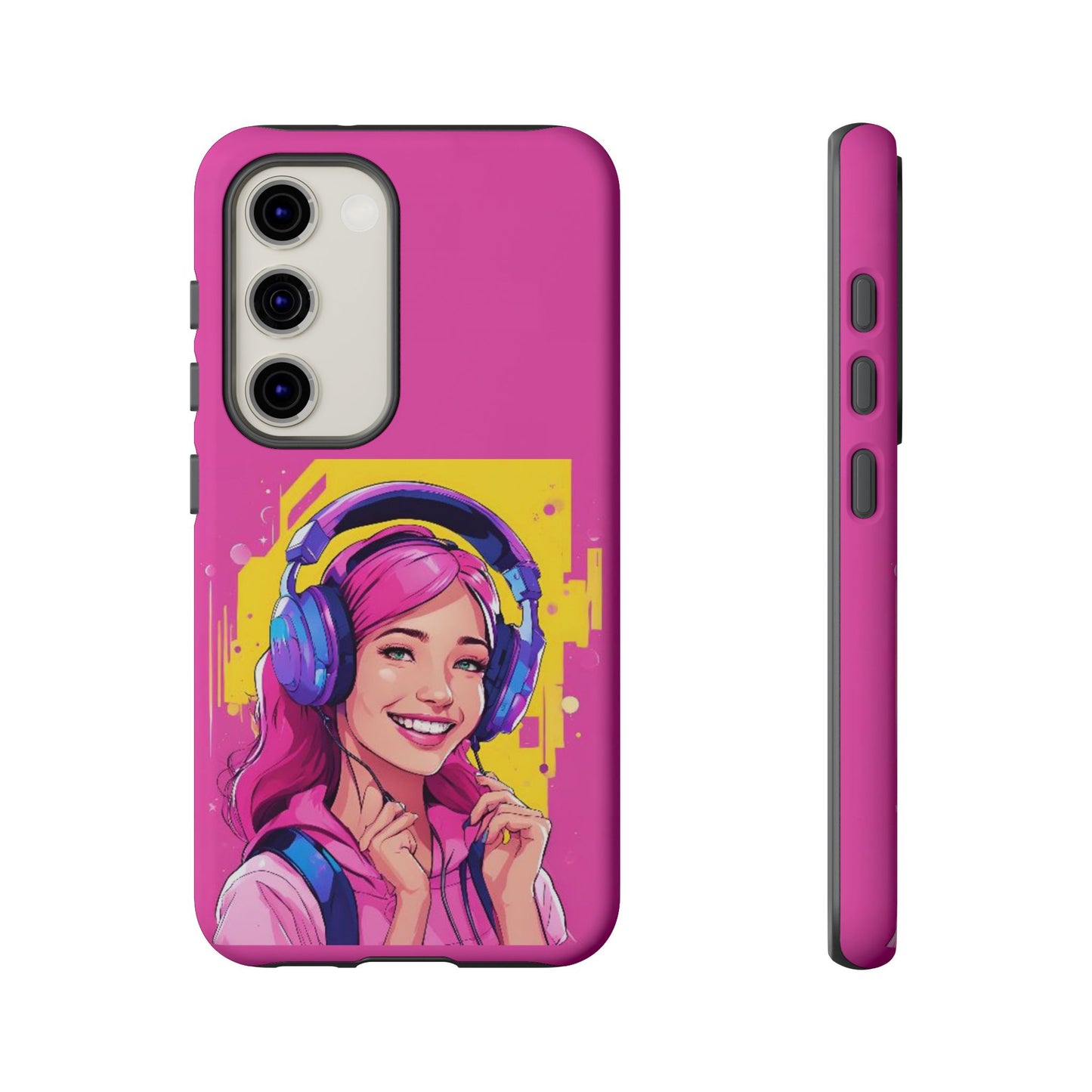 "Gamer Girl" Pink Phone Case – Stylish & Ultra-Durable!Toug Cases. iPhone, Samsung Galaxy, Google Pixel