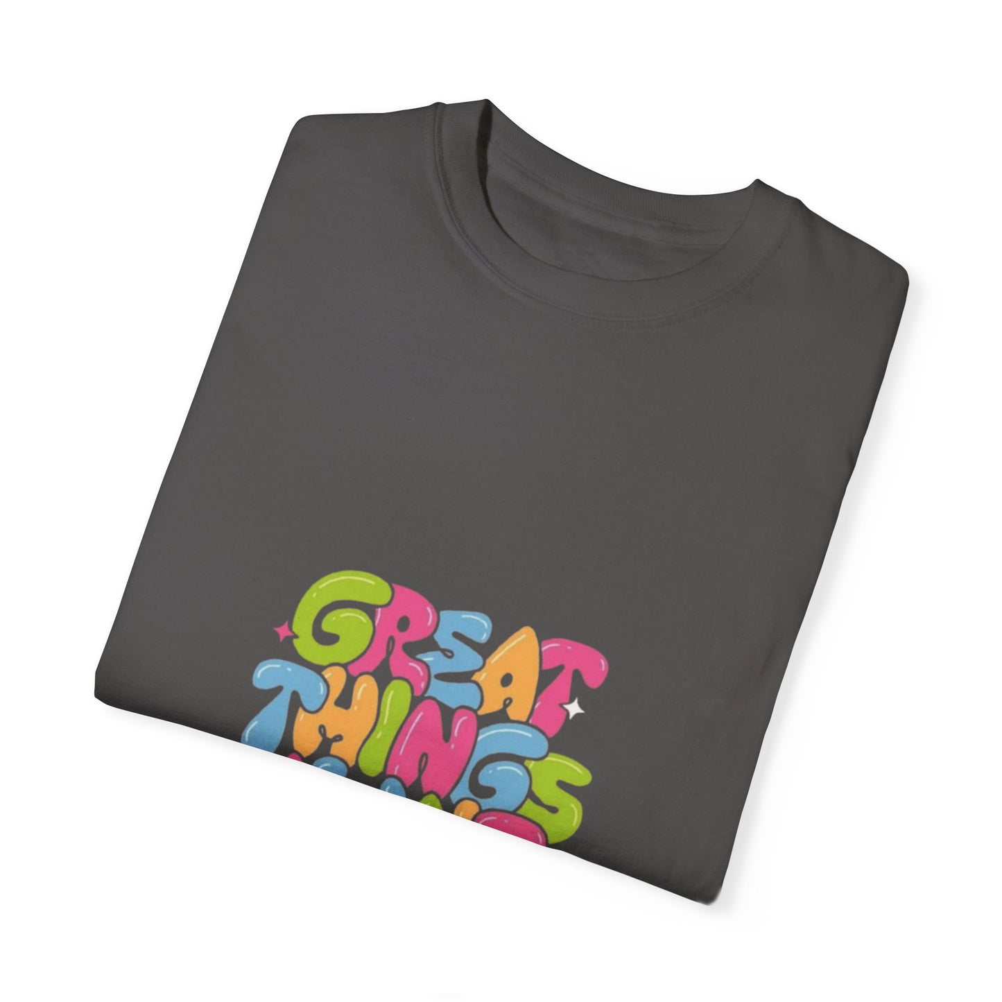 "Great Things Await" T-shirt