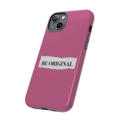 Be Original Tough iPhone Case - Stylish & Durable Protection