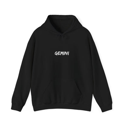 "Gemini" Zodiac Hoodie With The Sign's Stars On The Back