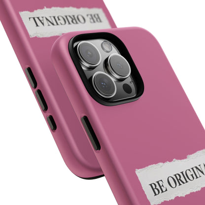 Be Original Tough iPhone Case - Stylish & Durable Protection