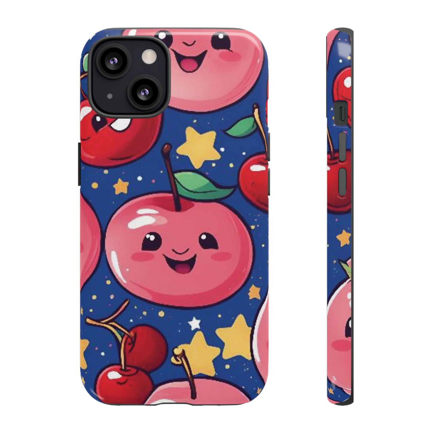 "Cute Cherry In The Sky" Phone Case, Tough Cases - iPhone, Samsung Galaxy, and Google Pixel