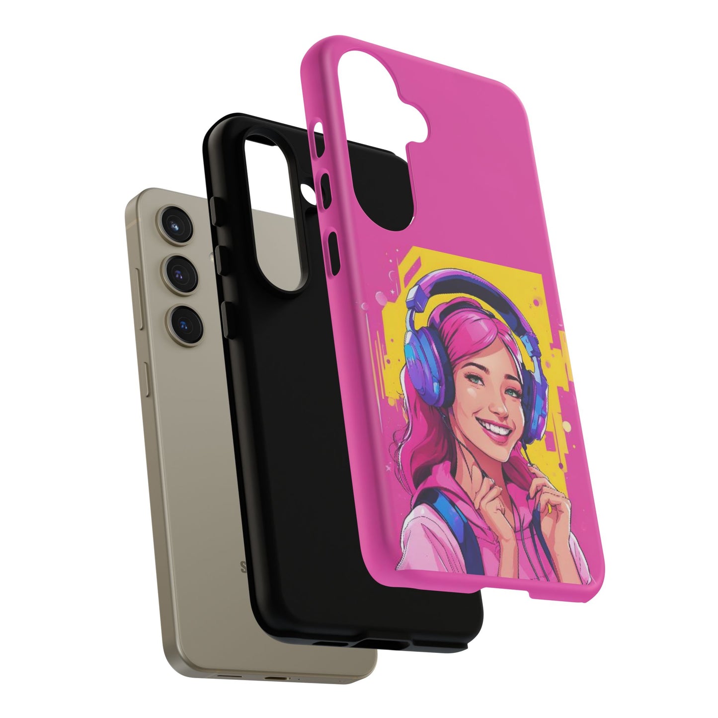 "Gamer Girl" Pink Phone Case – Stylish & Ultra-Durable!Toug Cases. iPhone, Samsung Galaxy, Google Pixel