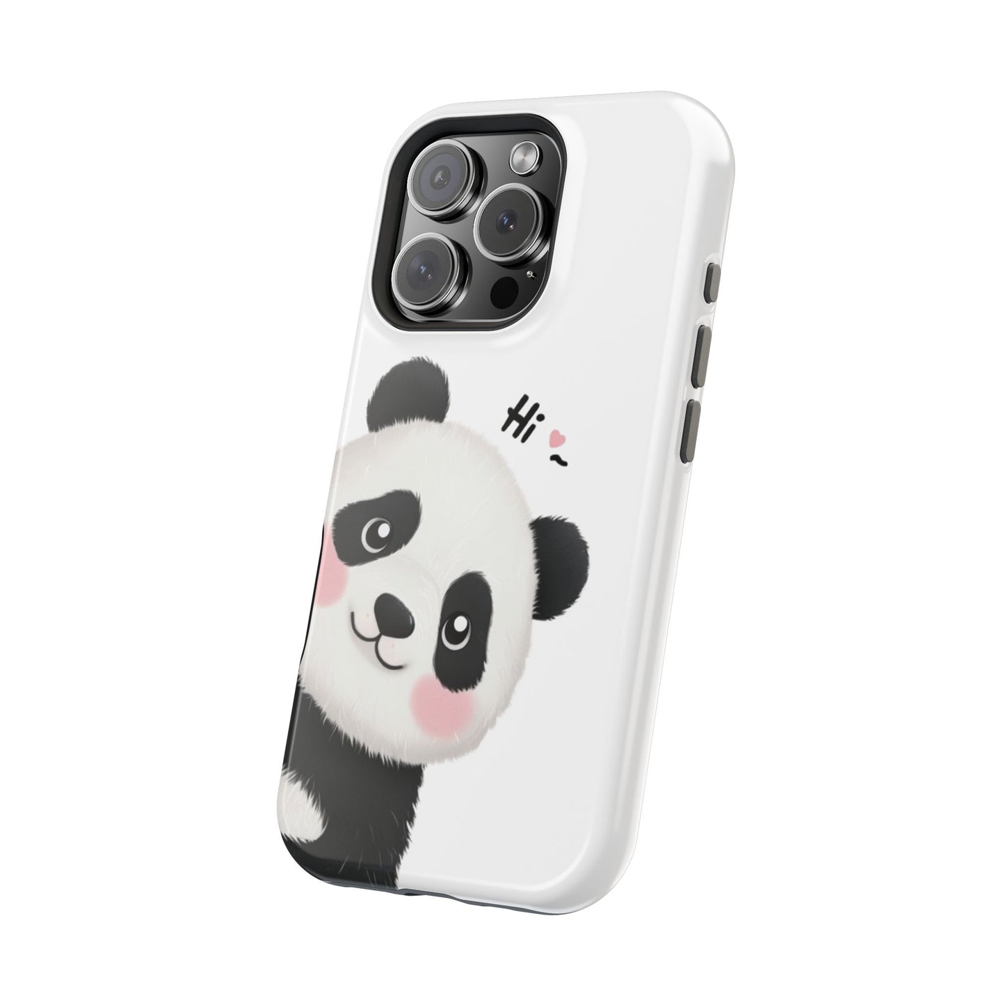 "Cute Panda" Magnetic Phone Cases for iPhones