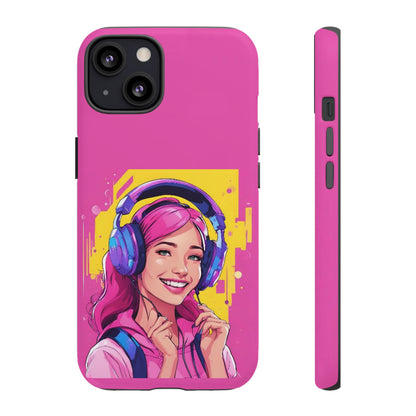 "Gamer Girl" Pink Phone Case – Stylish & Ultra-Durable!Toug Cases. iPhone, Samsung Galaxy, Google Pixel