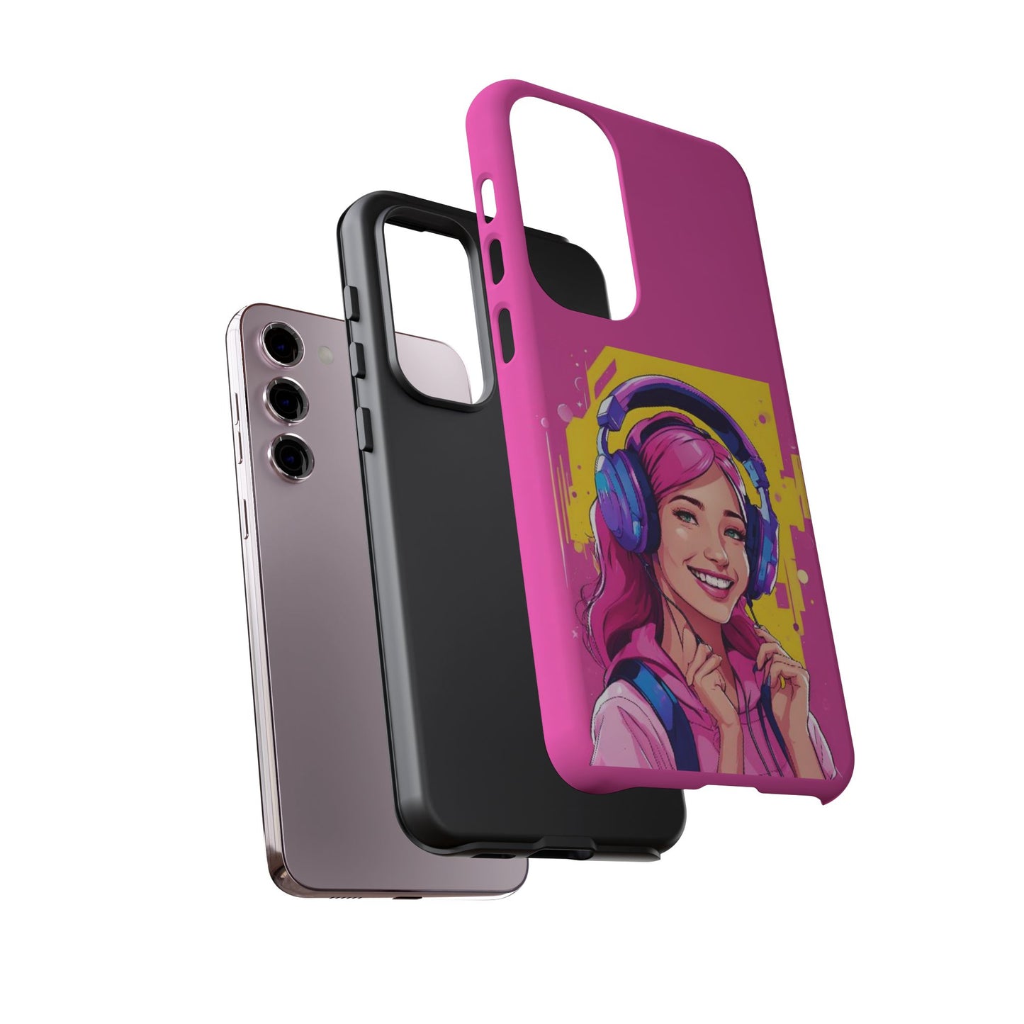 "Gamer Girl" Pink Phone Case – Stylish & Ultra-Durable!Toug Cases. iPhone, Samsung Galaxy, Google Pixel