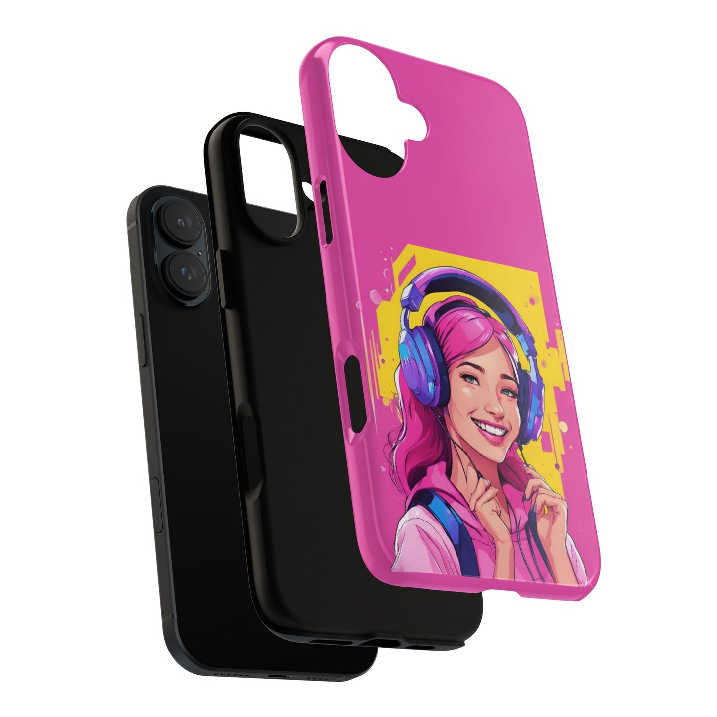 "Gamer Girl" Pink Phone Case – Stylish & Ultra-Durable!Toug Cases. iPhone, Samsung Galaxy, Google Pixel