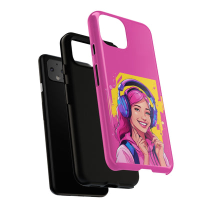 "Gamer Girl" Pink Phone Case – Stylish & Ultra-Durable!Toug Cases. iPhone, Samsung Galaxy, Google Pixel