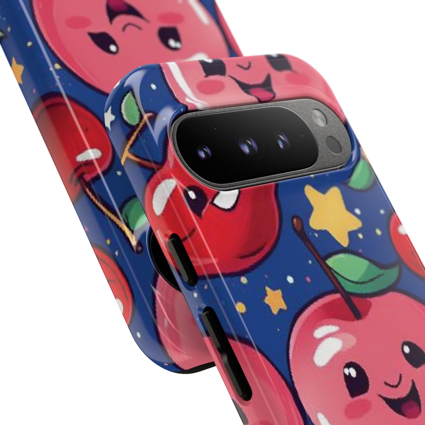 "Cute Cherry In The Sky" Phone Case, Tough Cases - iPhone, Samsung Galaxy, and Google Pixel