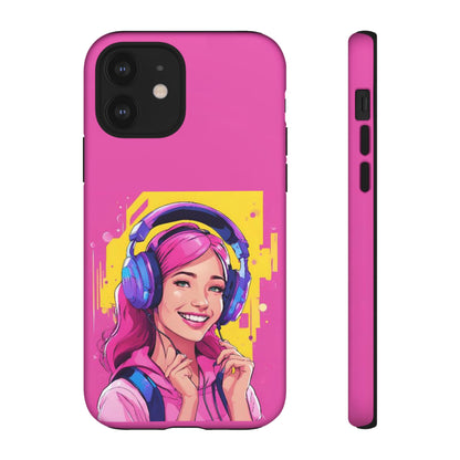 "Gamer Girl" Pink Phone Case – Stylish & Ultra-Durable!Toug Cases. iPhone, Samsung Galaxy, Google Pixel