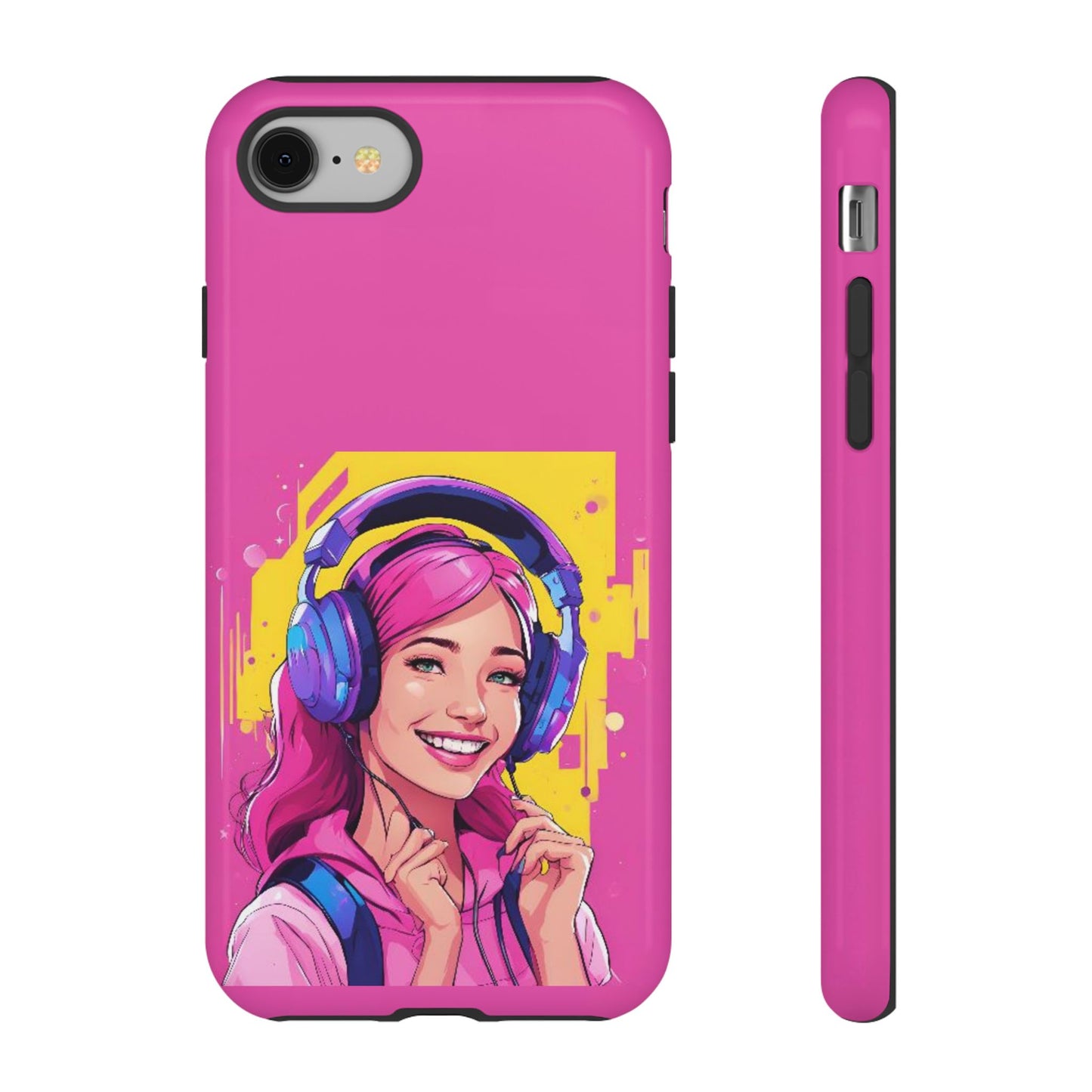 "Gamer Girl" Pink Phone Case – Stylish & Ultra-Durable!Toug Cases. iPhone, Samsung Galaxy, Google Pixel