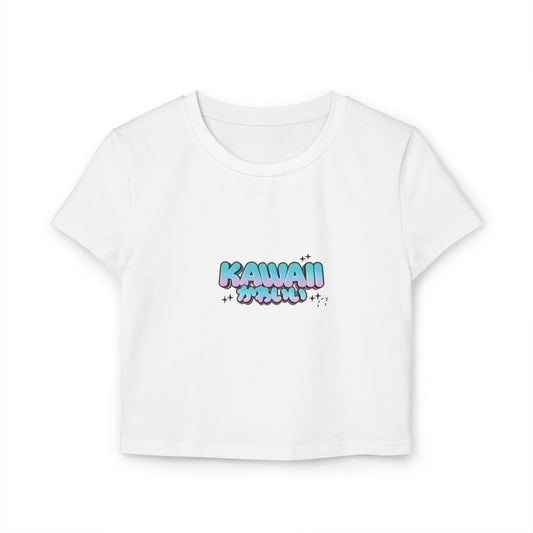 "Kawaii" Crop Top T-Shirt