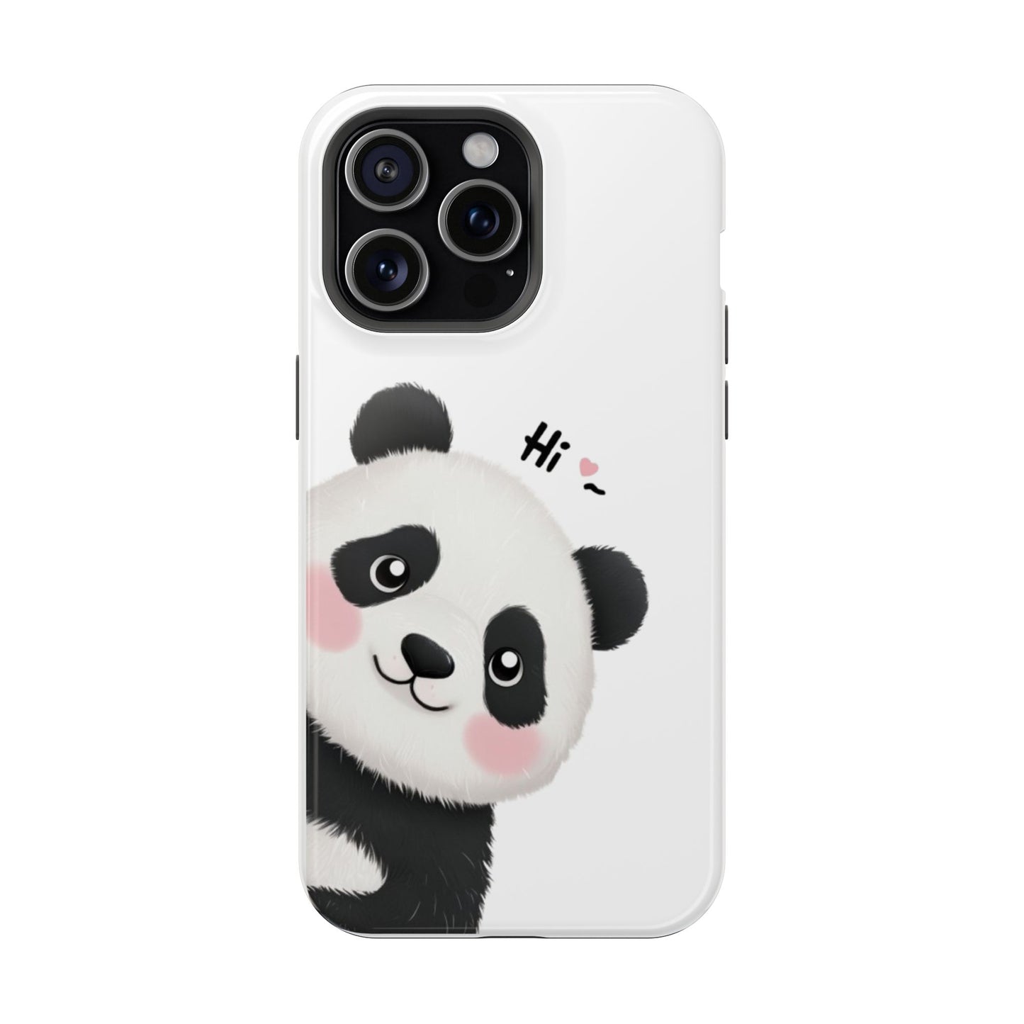 "Cute Panda" Magnetic Phone Cases for iPhones