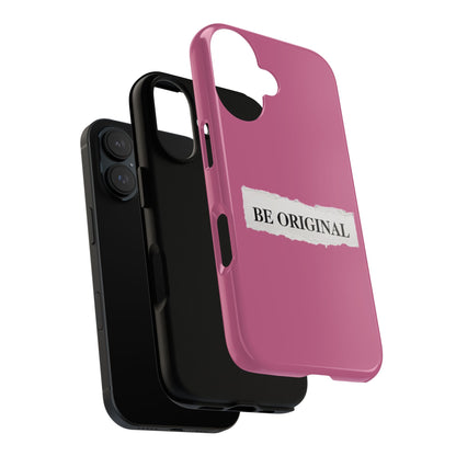 Be Original Tough iPhone Case - Stylish & Durable Protection