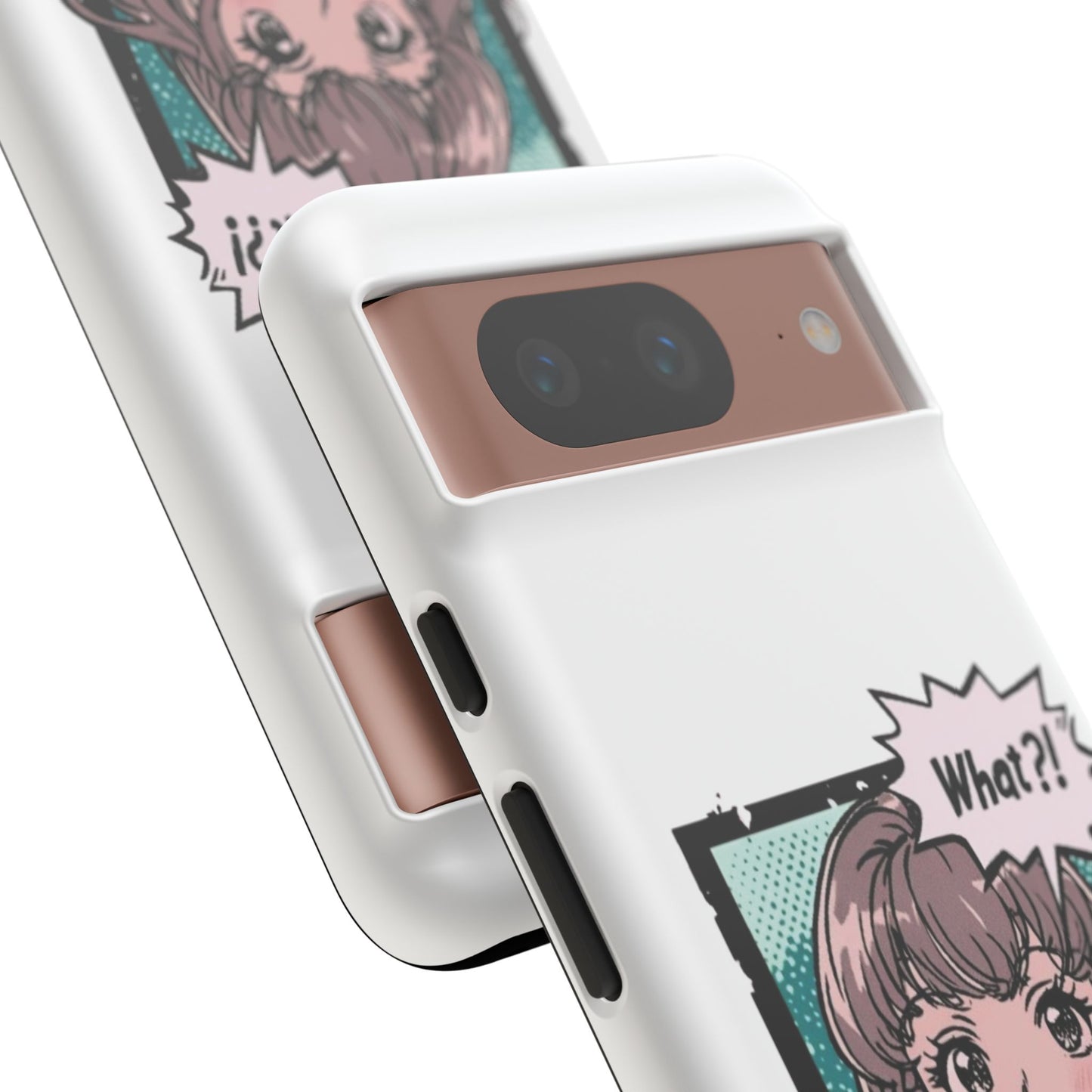 "What?!" Anime Phone Caes - Durable, Tough Cases - iPhone, Samsung Galaxy, and Google Pixel