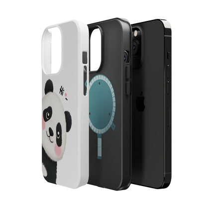 "Cute Panda" Magnetic Phone Cases for iPhones