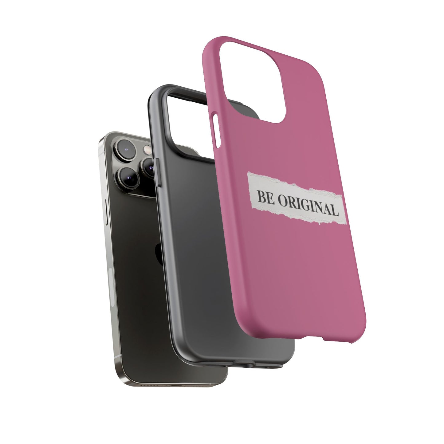 Be Original Tough iPhone Case - Stylish & Durable Protection