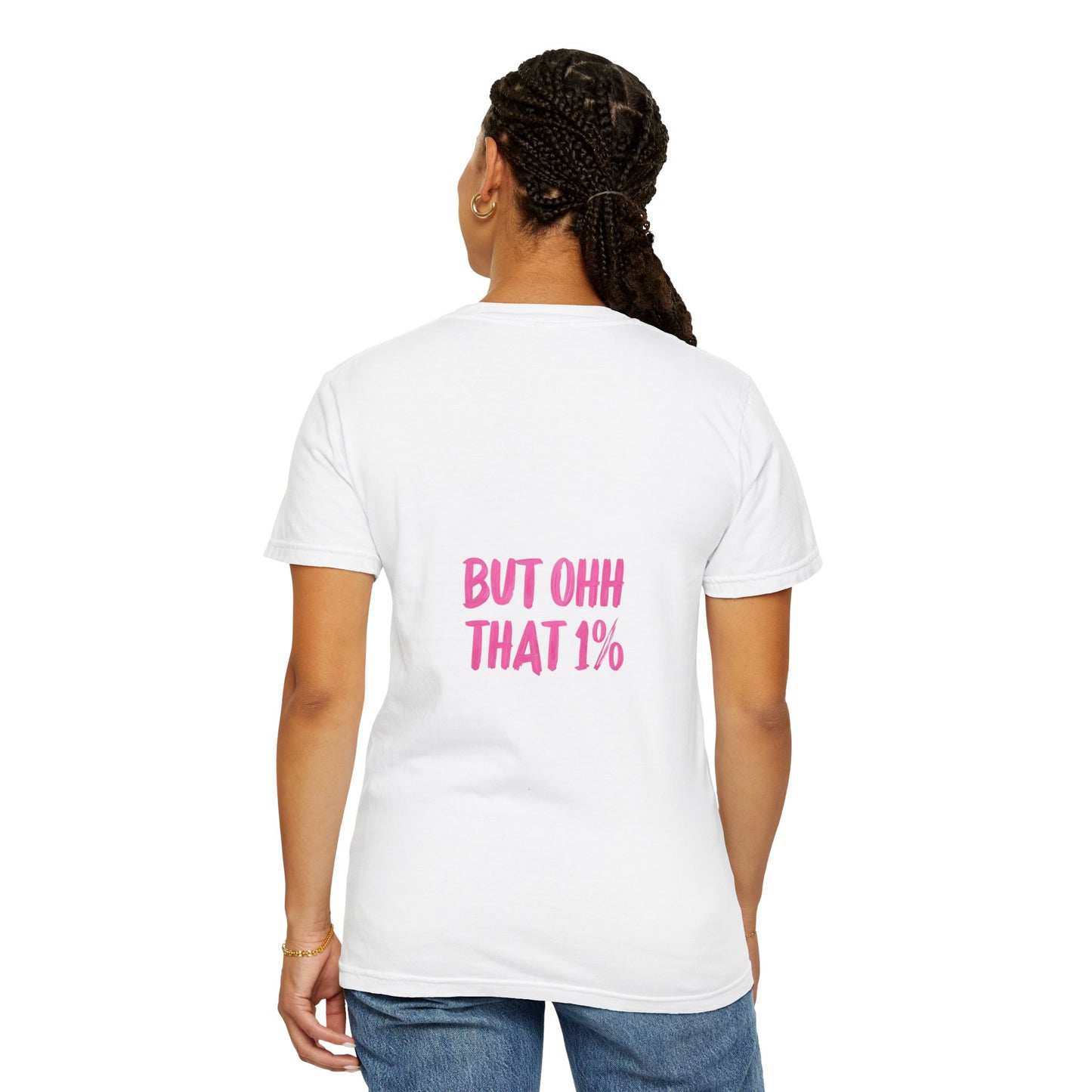 Playful Unisex T-Shirt – "I'M 99% ANGEL, BUT OHH THAT 1%"