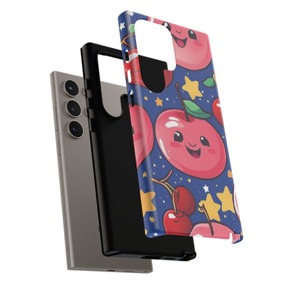 "Cute Cherry In The Sky" Phone Case, Tough Cases - iPhone, Samsung Galaxy, and Google Pixel