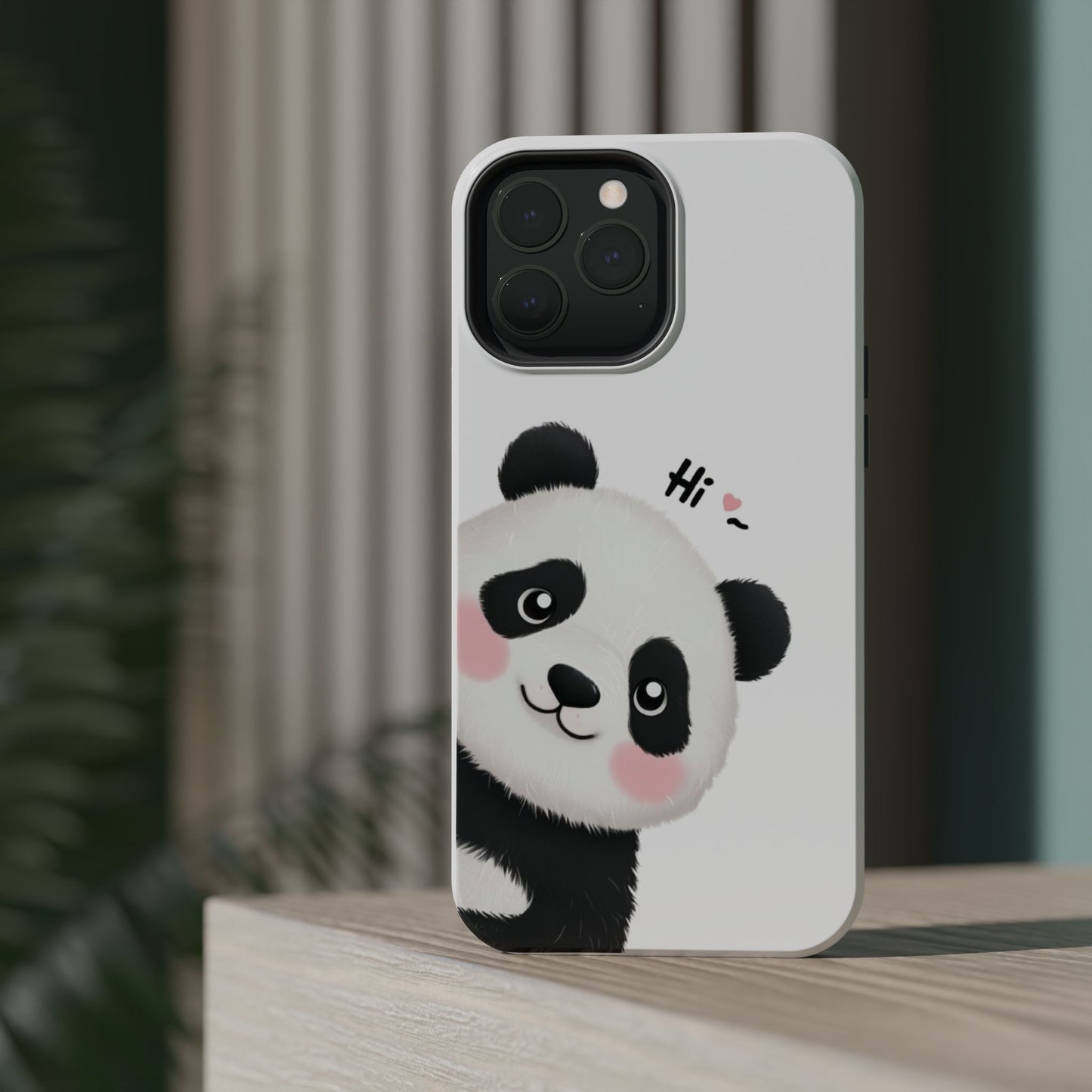 "Cute Panda" Magnetic Phone Cases for iPhones