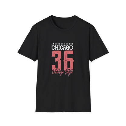 Vintage Chicago Legend T-Shirt - Softstyle Tee