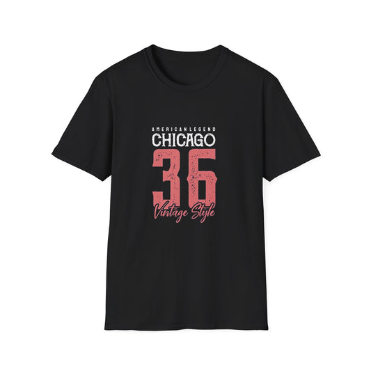 Vintage Chicago Legend T-Shirt - Softstyle Tee