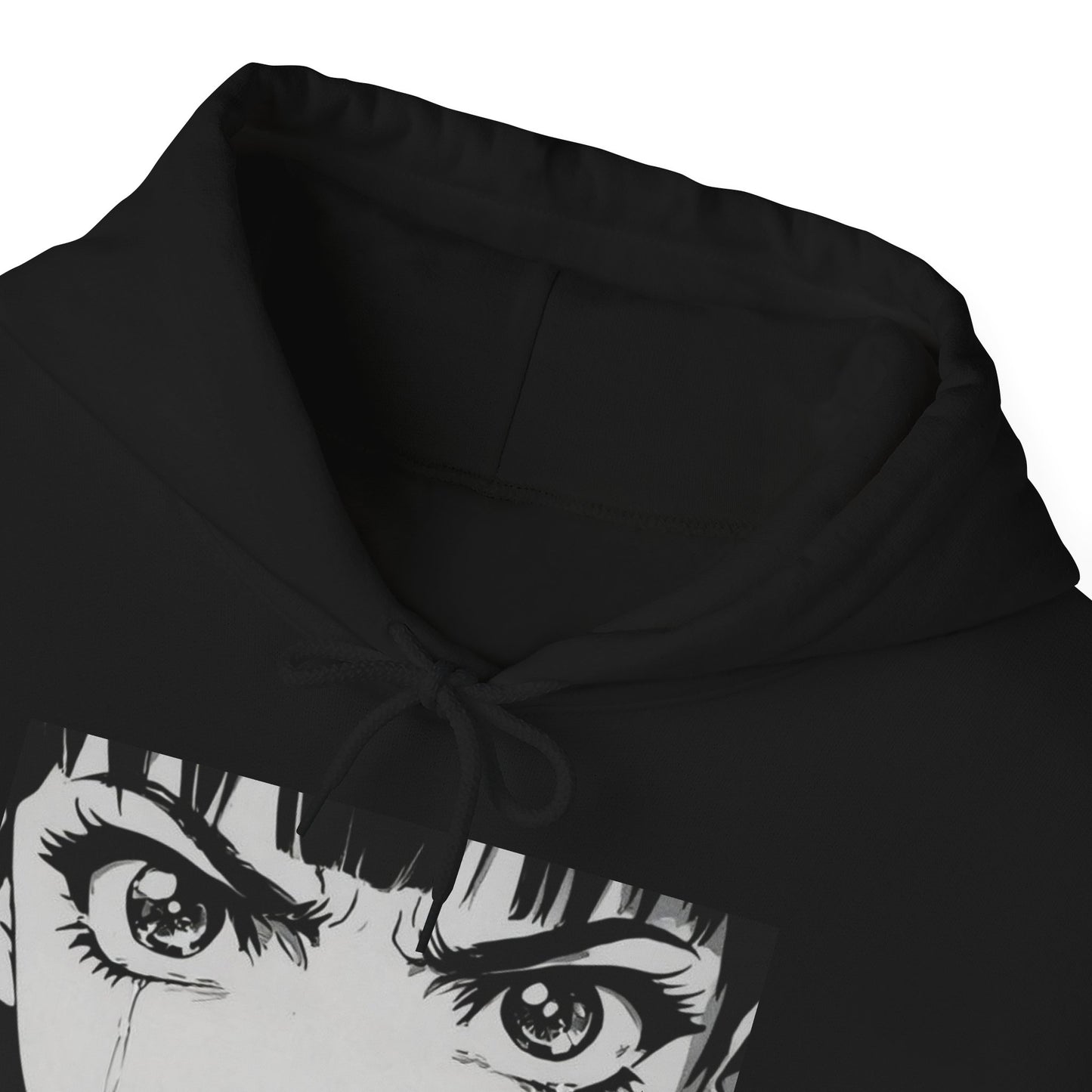 "Rage Eyes" Anime Hooded Sweatshirt - Unisex Heavy Blend™