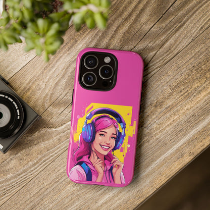 "Gamer Girl" Pink Phone Case – Stylish & Ultra-Durable!Toug Cases. iPhone, Samsung Galaxy, Google Pixel