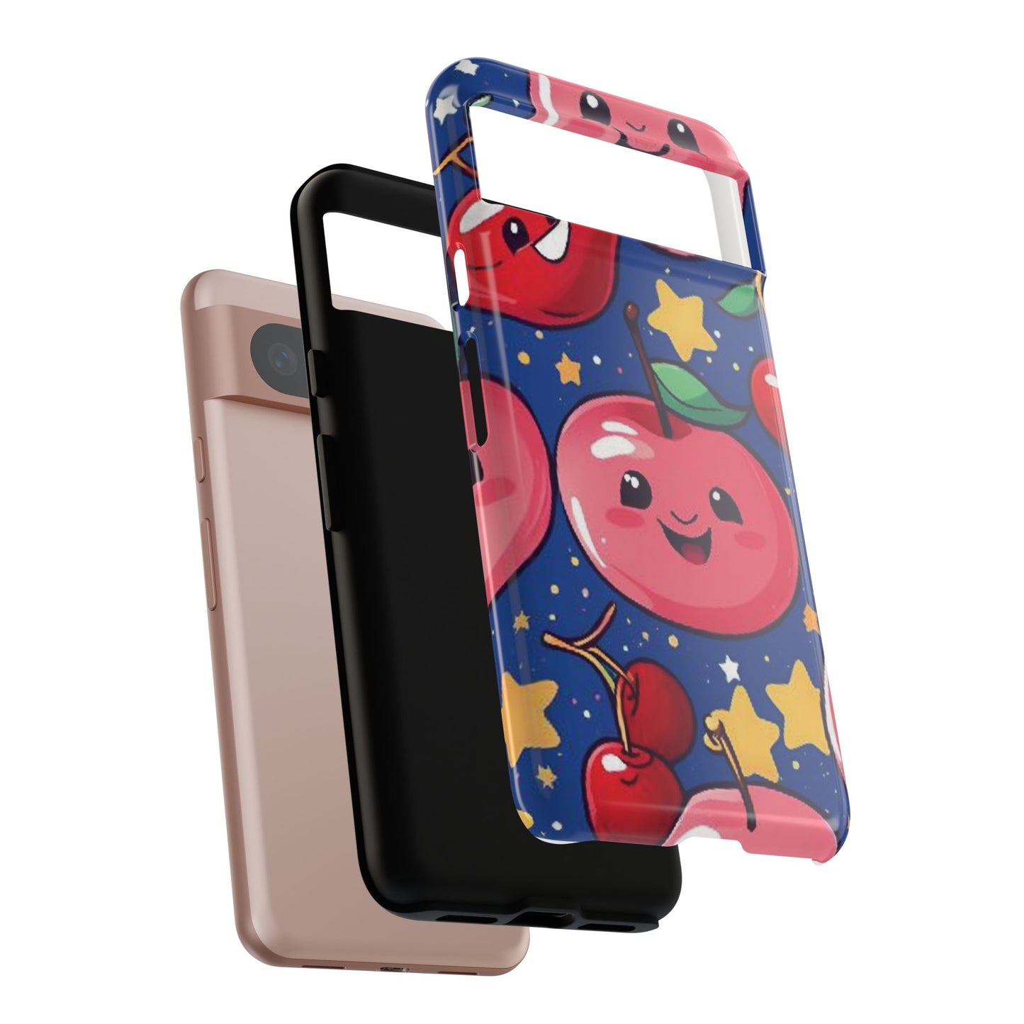 "Cute Cherry In The Sky" Phone Case, Tough Cases - iPhone, Samsung Galaxy, and Google Pixel