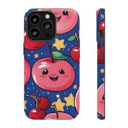 "Cute Cherry In The Sky" Phone Case, Tough Cases - iPhone, Samsung Galaxy, and Google Pixel