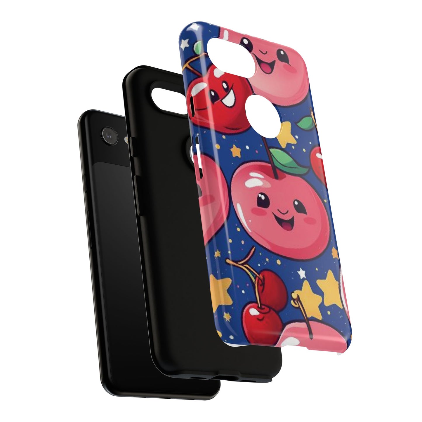 "Cute Cherry In The Sky" Phone Case, Tough Cases - iPhone, Samsung Galaxy, and Google Pixel