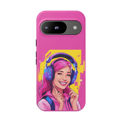 "Gamer Girl" Pink Phone Case – Stylish & Ultra-Durable!Toug Cases. iPhone, Samsung Galaxy, Google Pixel