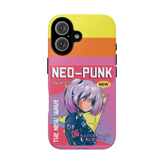 "Neo-Punk" Anime Phone, Tough Cases, iPhone, Samsung Galaxy, Google Pixel, Pick Your Size