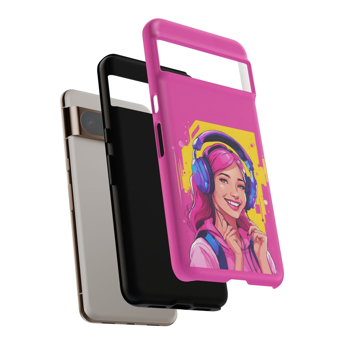 "Gamer Girl" Pink Phone Case – Stylish & Ultra-Durable!Toug Cases. iPhone, Samsung Galaxy, Google Pixel