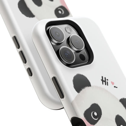 "Cute Panda" Magnetic Phone Cases for iPhones