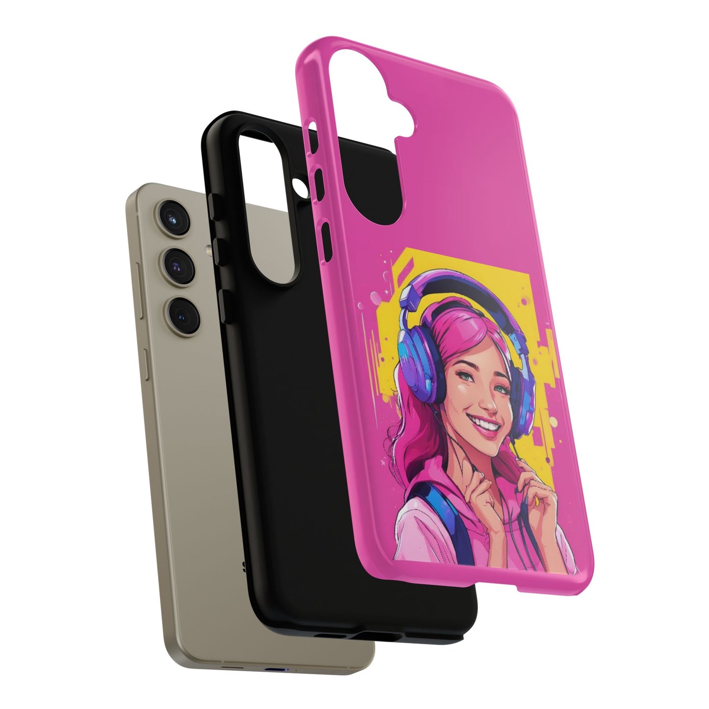 "Gamer Girl" Pink Phone Case – Stylish & Ultra-Durable!Toug Cases. iPhone, Samsung Galaxy, Google Pixel