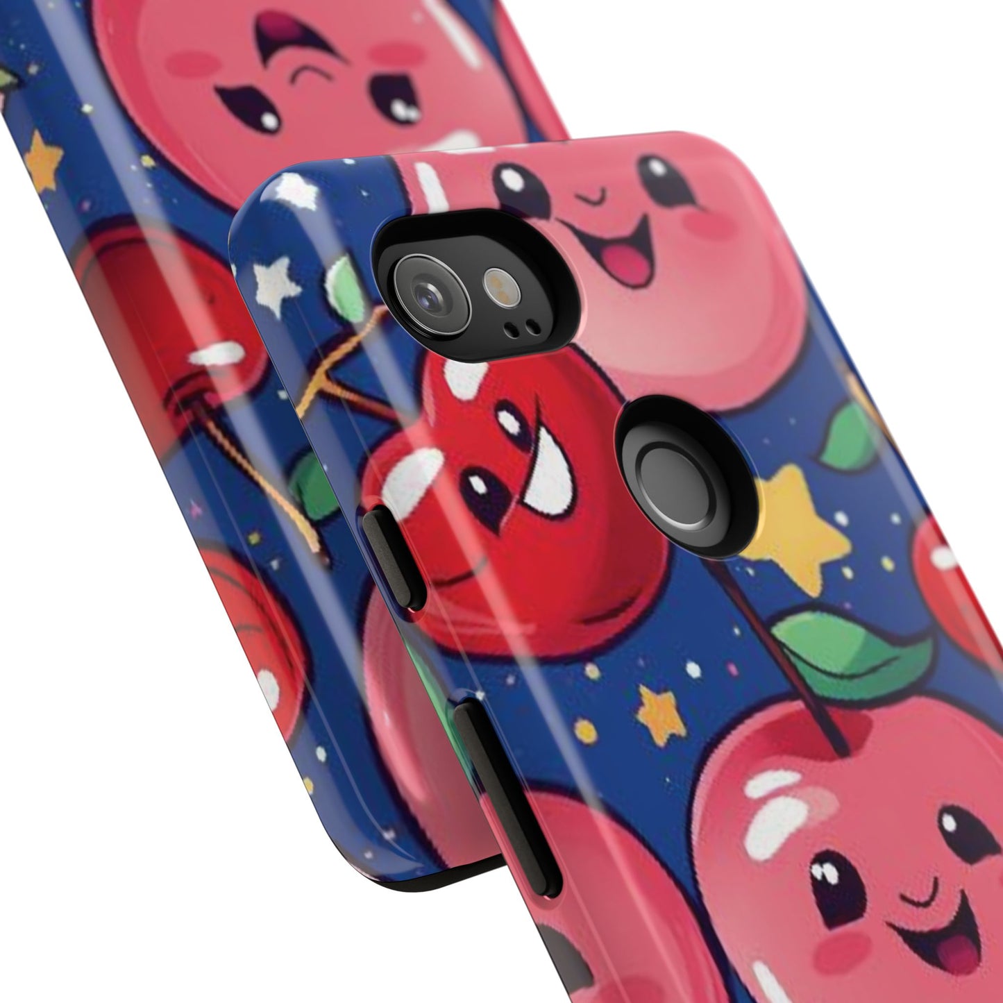 "Cute Cherry In The Sky" Phone Case, Tough Cases - iPhone, Samsung Galaxy, and Google Pixel