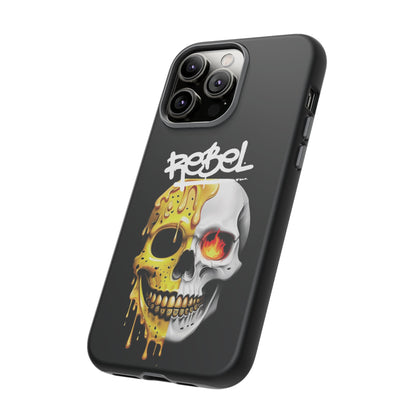 Rebel Skull Phone Case - Black