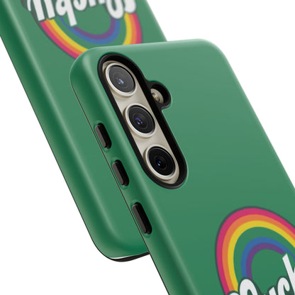 Lucky Rainbow Tough Phone Cases, iPhone, Samsung Galaxy, Google Pixel, Choose any phone model