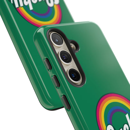 Lucky Rainbow Tough Phone Cases, iPhone, Samsung Galaxy, Google Pixel, Choose any phone model