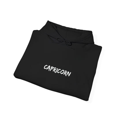 "Capricorn" Zodiac Hoodie With The Sign's Stars On The Back