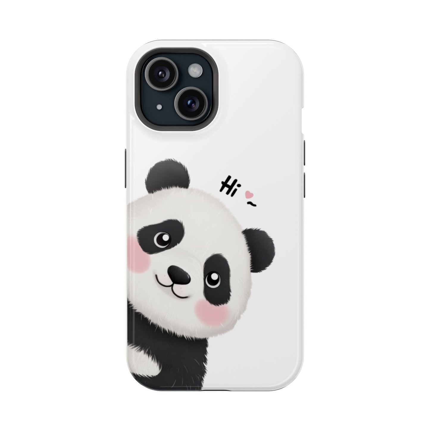 "Cute Panda" Magnetic Phone Cases for iPhones