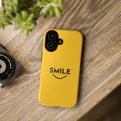 "Smile" Phone Case - For iPhone, Samsung Galaxy, and Google Pixel devices - Premium-quality with ddurability and protection