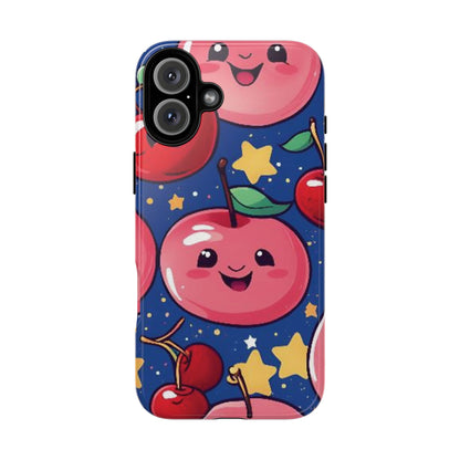 "Cute Cherry In The Sky" Phone Case, Tough Cases - iPhone, Samsung Galaxy, and Google Pixel